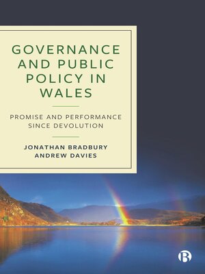 cover image of Governance and Public Policy in Wales